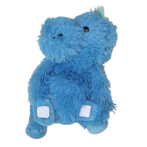 Warmies Blue Dinosaur Lavender Scent Heatable Microwavable Plush Stuffed 9" - Picture 3 of 6
